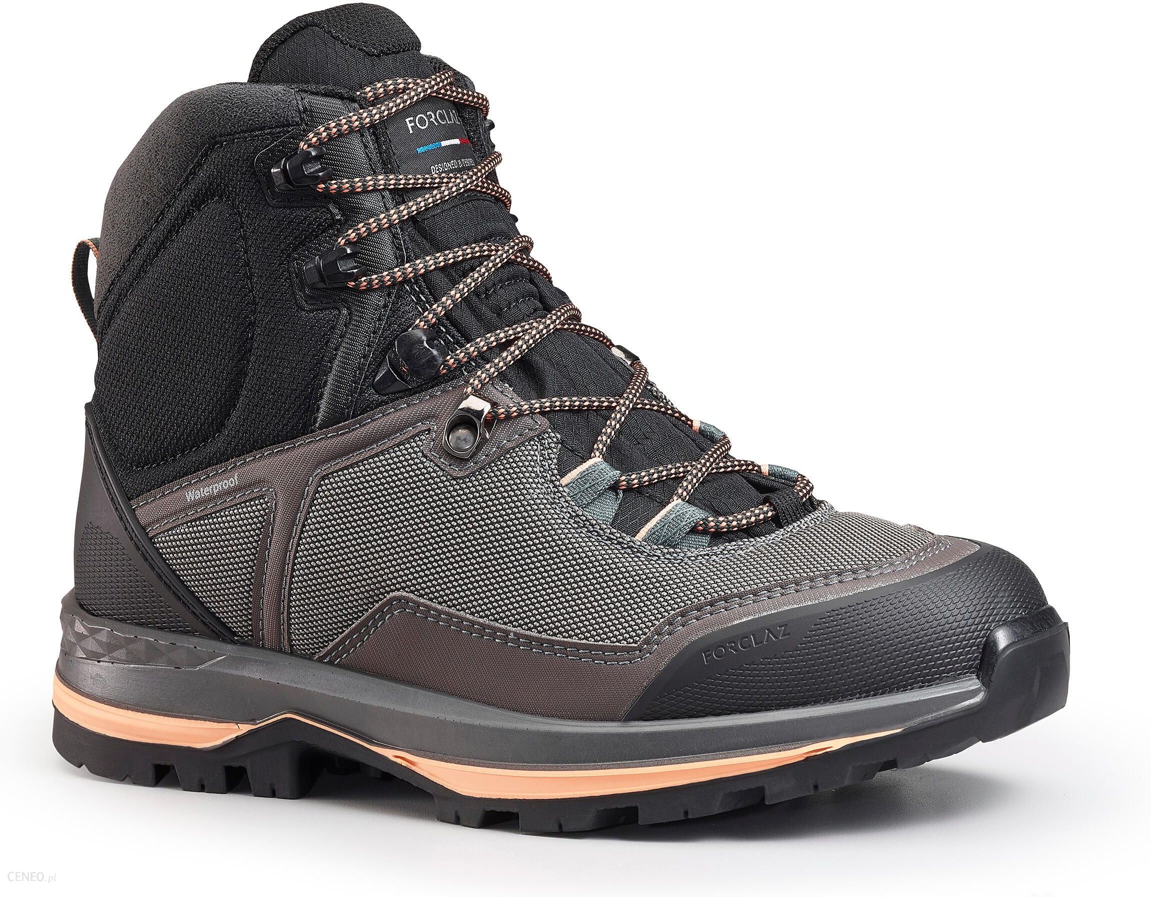 Forclaz Crosscontact Ontrail Mt100 Wodoodporne Czarny Szary