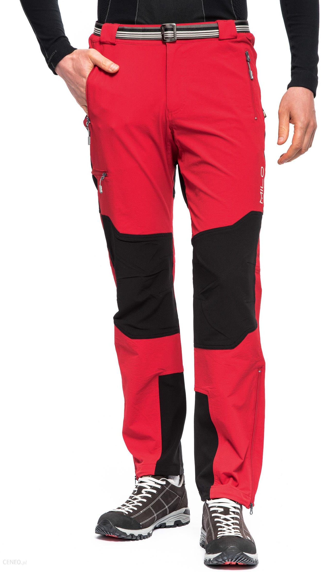 Milo Spodnie Turystyczne Brenta Red