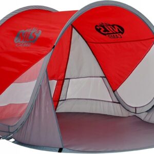 Nils Camp Namiot Plażowy NC3142 Czerwony Szary