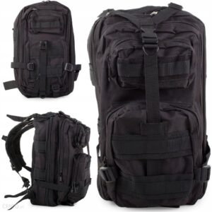 Verk Group Plecak Taktyczny Wojskowy 30l Czarny